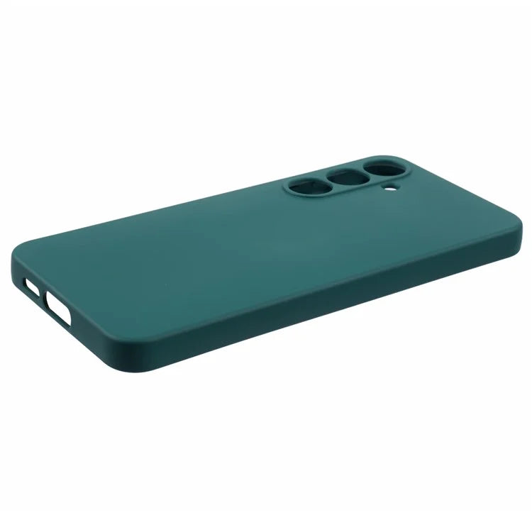 For Samsung Galaxy S24 FE Case TPU Back Soft Anti-Scratch Fiber Lining Phone Cover