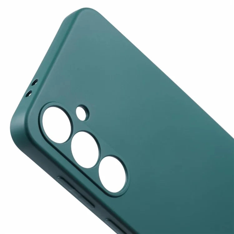 For Samsung Galaxy S24 FE Case TPU Back Soft Anti-Scratch Fiber Lining Phone Cover