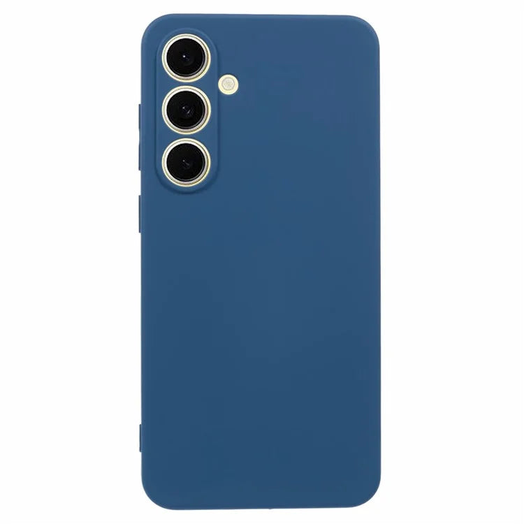 For Samsung Galaxy S24 FE Case TPU Back Soft Anti-Scratch Fiber Lining Phone Cover