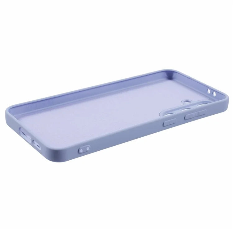 For Samsung Galaxy S24 FE Case TPU Back Soft Anti-Scratch Fiber Lining Phone Cover