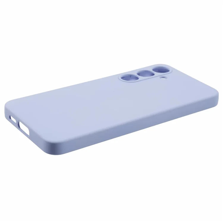 For Samsung Galaxy S24 FE Case TPU Back Soft Anti-Scratch Fiber Lining Phone Cover