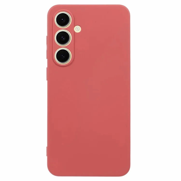 For Samsung Galaxy S24 FE Case TPU Back Soft Anti-Scratch Fiber Lining Phone Cover