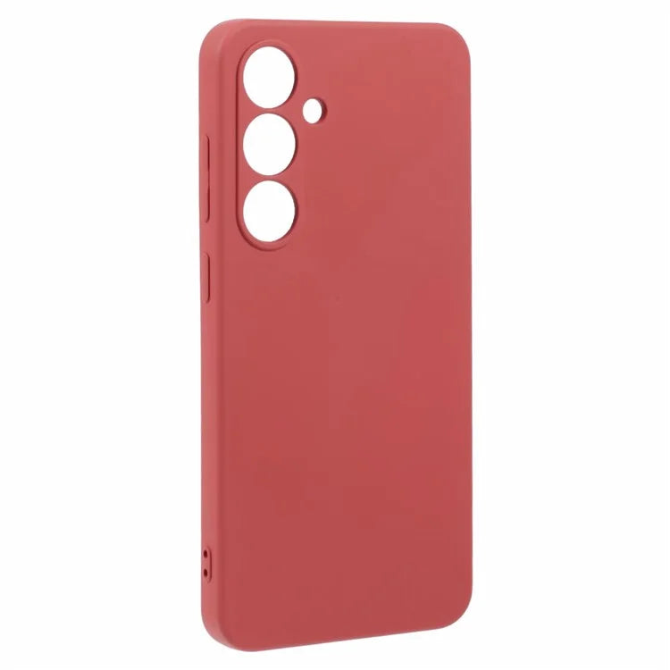 For Samsung Galaxy S24 FE Case TPU Back Soft Anti-Scratch Fiber Lining Phone Cover