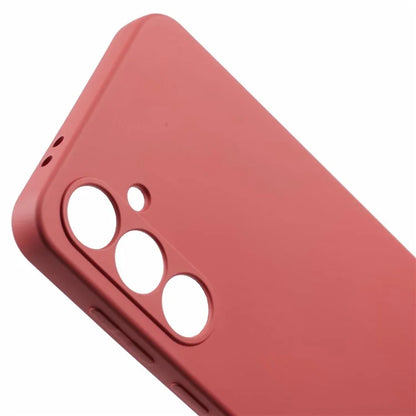 For Samsung Galaxy S24 FE Case TPU Back Soft Anti-Scratch Fiber Lining Phone Cover
