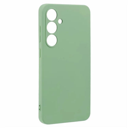 For Samsung Galaxy S24 FE Case TPU Back Soft Anti-Scratch Fiber Lining Phone Cover