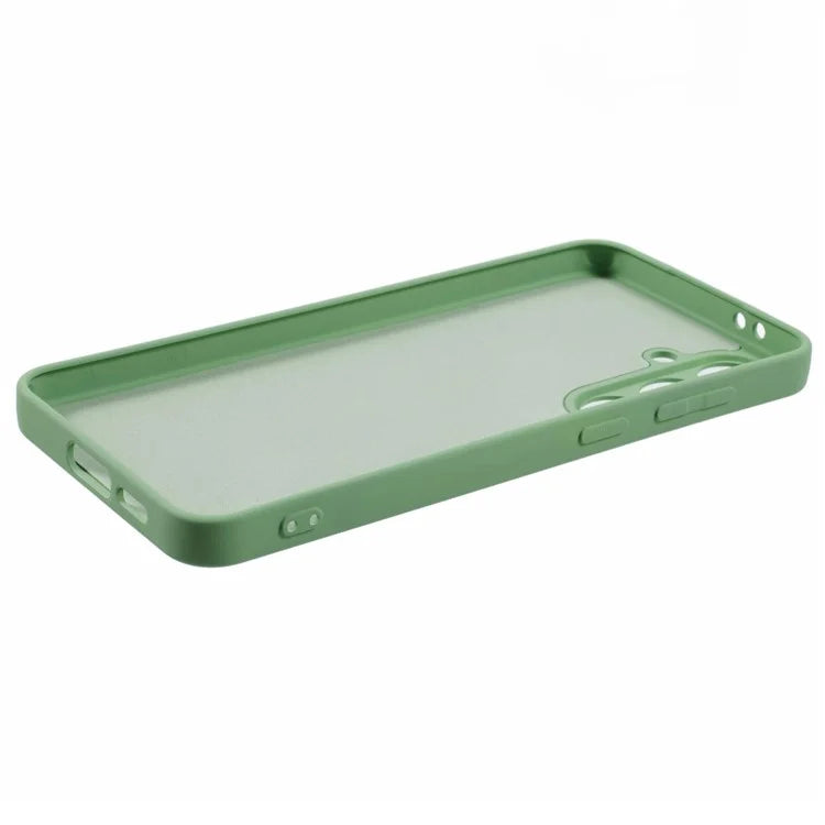 For Samsung Galaxy S24 FE Case TPU Back Soft Anti-Scratch Fiber Lining Phone Cover
