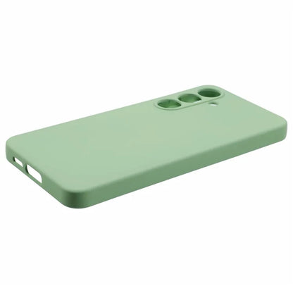 For Samsung Galaxy S24 FE Case TPU Back Soft Anti-Scratch Fiber Lining Phone Cover