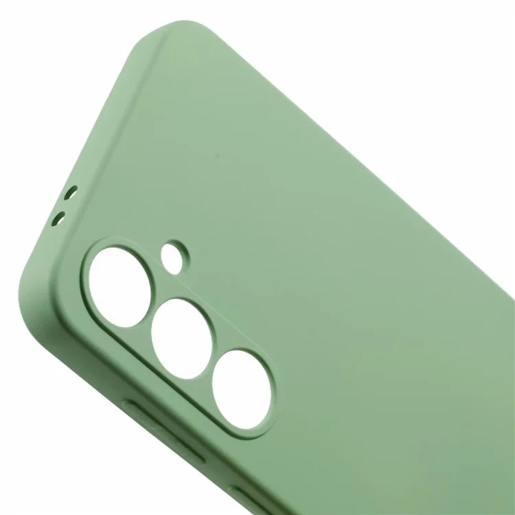 For Samsung Galaxy S24 FE Case TPU Back Soft Anti-Scratch Fiber Lining Phone Cover