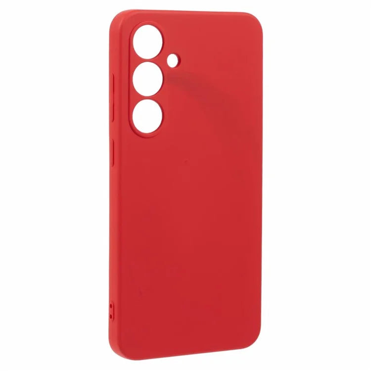 For Samsung Galaxy S24 FE Case TPU Back Soft Anti-Scratch Fiber Lining Phone Cover