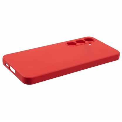 For Samsung Galaxy S24 FE Case TPU Back Soft Anti-Scratch Fiber Lining Phone Cover
