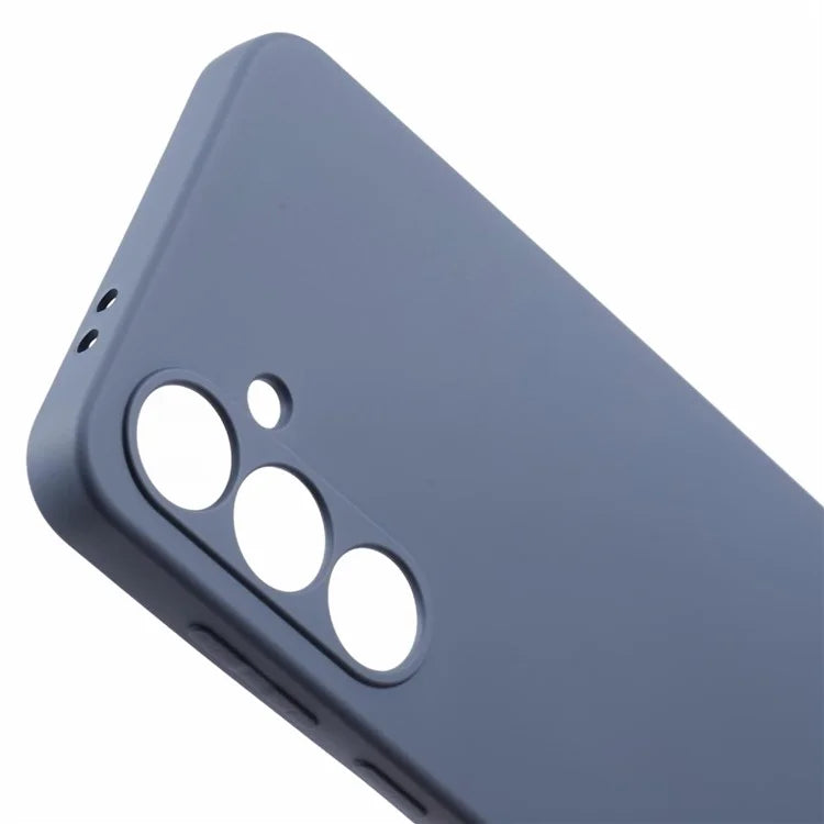 For Samsung Galaxy S24 FE Case TPU Back Soft Anti-Scratch Fiber Lining Phone Cover
