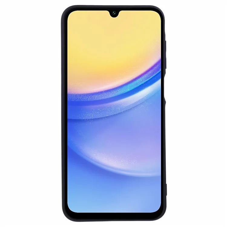 For Samsung Galaxy A16 5G Case TPU Back Soft Anti-Scratch Fiber Lining Phone Cover