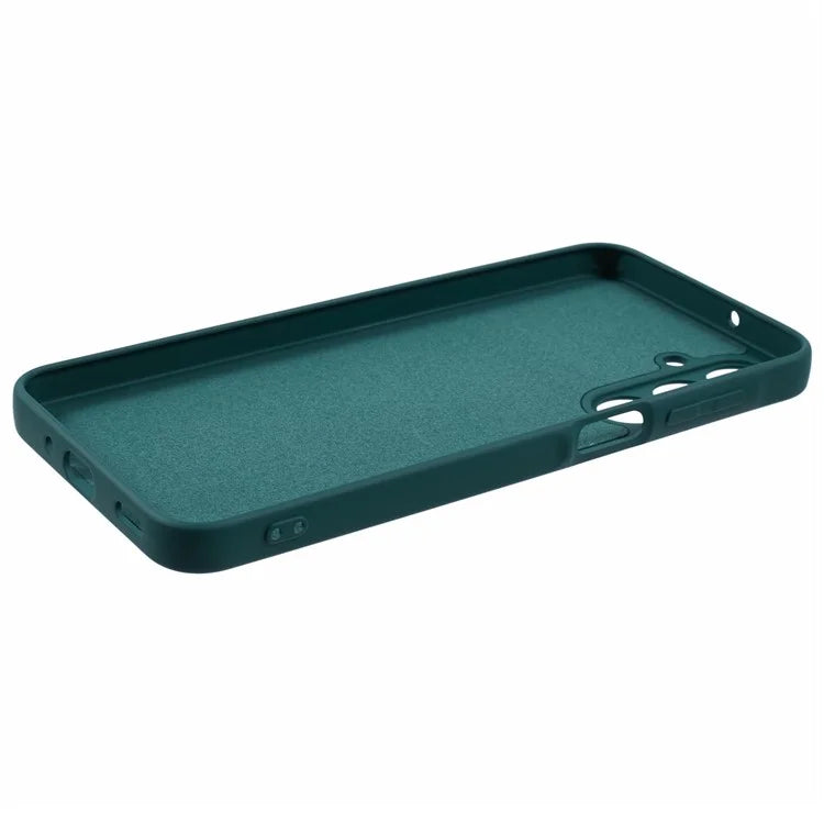 For Samsung Galaxy A16 5G Case TPU Back Soft Anti-Scratch Fiber Lining Phone Cover