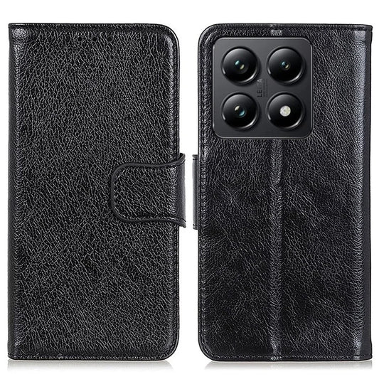 For Xiaomi 14T Pro Case Nappa Texture Split Leather Wallet Phone Cover