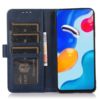 For Xiaomi 14T Pro Case Cowhide Texture Leather Wallet Phone Cover with Stand