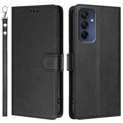 For Samsung Galaxy A16 5G Case RFID Blocking Wallet Leather Phone Cover with Strap