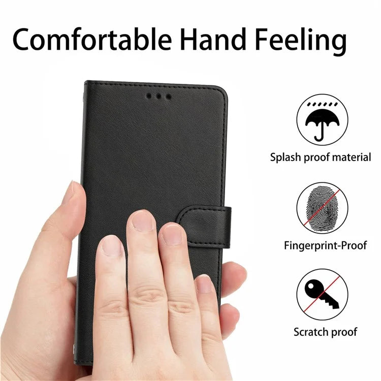 For Samsung Galaxy A16 5G Case RFID Blocking Wallet Leather Phone Cover with Strap