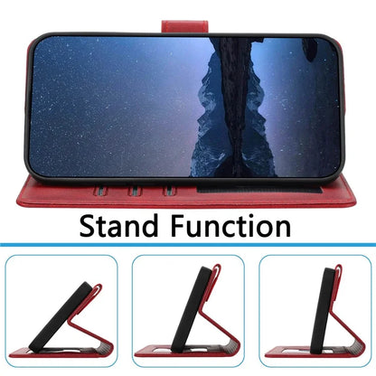 For Samsung Galaxy A16 5G Case RFID Blocking Wallet Leather Phone Cover with Strap