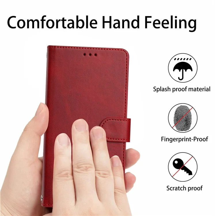 For Samsung Galaxy A16 5G Case RFID Blocking Wallet Leather Phone Cover with Strap