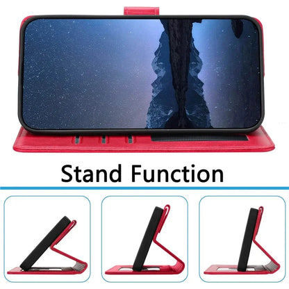 For Samsung Galaxy A16 5G Case RFID Blocking Wallet Leather Phone Cover with Strap