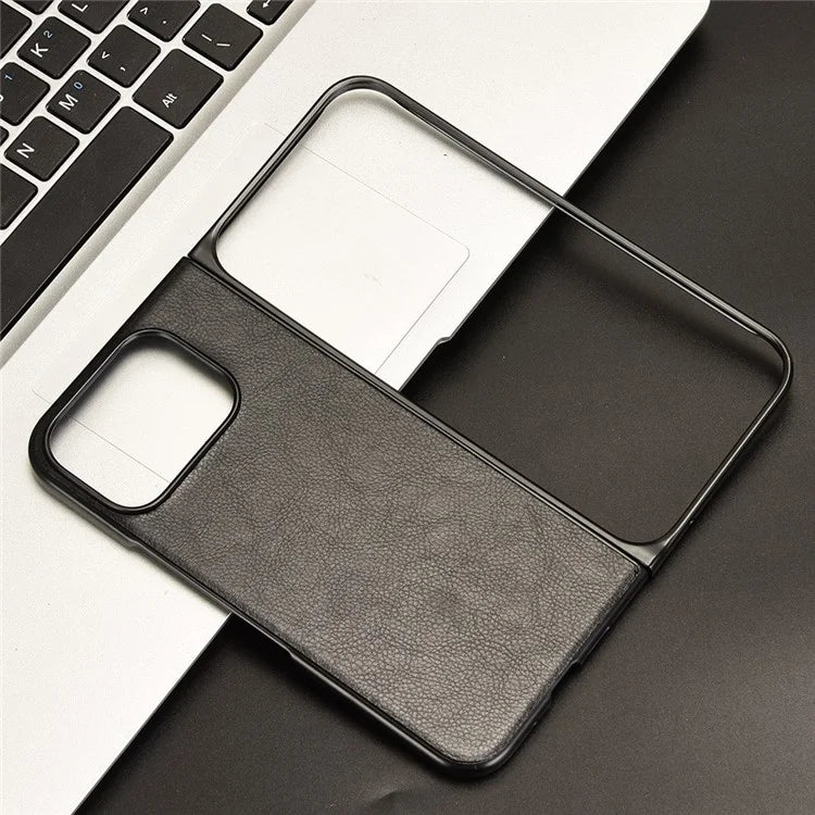 For Google Pixel 9 Pro Fold 5G Case Litchi Texture PU Leather + PC Phone Cover