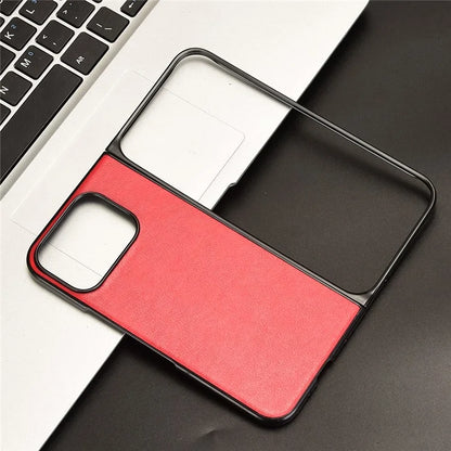 For Google Pixel 9 Pro Fold 5G Case Litchi Texture PU Leather + PC Phone Cover