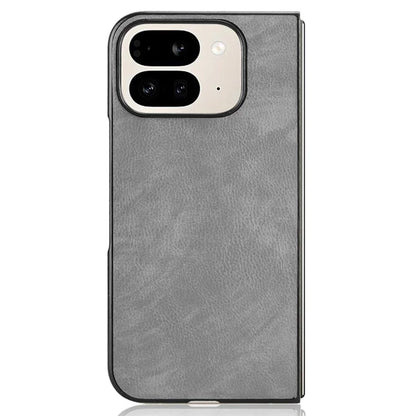 For Google Pixel 9 Pro Fold 5G Case Litchi Texture PU Leather + PC Phone Cover