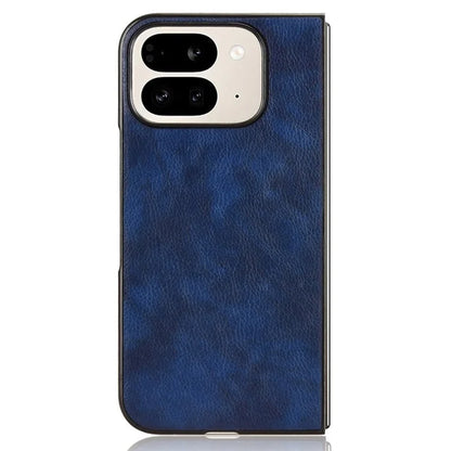 For Google Pixel 9 Pro Fold 5G Case Litchi Texture PU Leather + PC Phone Cover