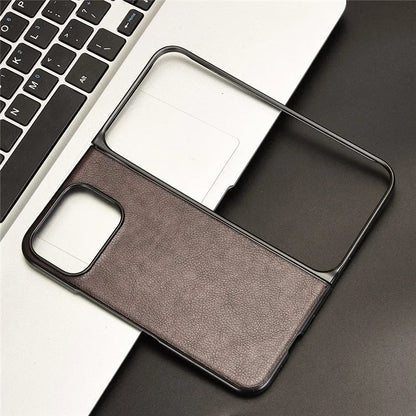 For Google Pixel 9 Pro Fold 5G Case Litchi Texture PU Leather + PC Phone Cover