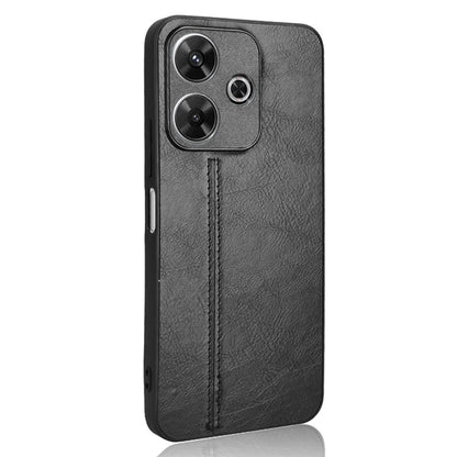 For Xiaomi Redmi 13 5G / 4G Case Leather+TPU+PC Phone Cover Stitching Line