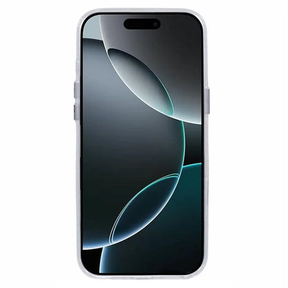 For iPhone 16 Pro Case Compatible with MagSafe Laser Effect TPU+Acrylic Phone Cover
