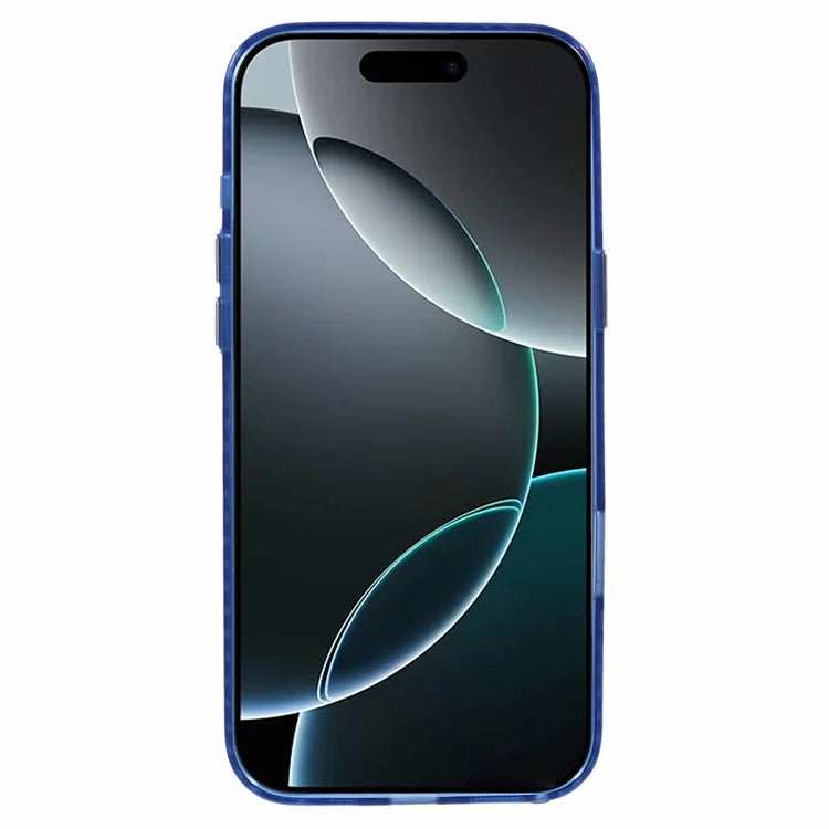 For iPhone 16 Pro Case Compatible with MagSafe Laser Effect TPU+Acrylic Phone Cover