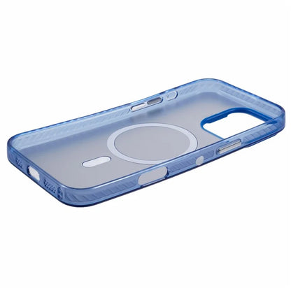 For iPhone 16 Pro Case Compatible with MagSafe Laser Effect TPU+Acrylic Phone Cover