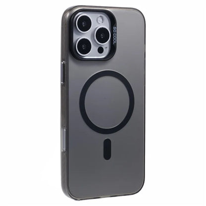 For iPhone 16 Pro Case Compatible with MagSafe Laser Effect TPU+Acrylic Phone Cover