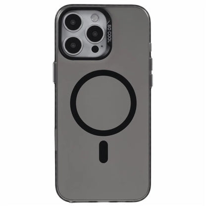 For iPhone 16 Pro Case Compatible with MagSafe Laser Effect TPU+Acrylic Phone Cover