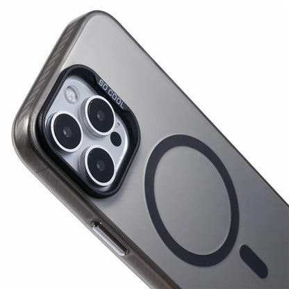 For iPhone 16 Pro Case Compatible with MagSafe Laser Effect TPU+Acrylic Phone Cover