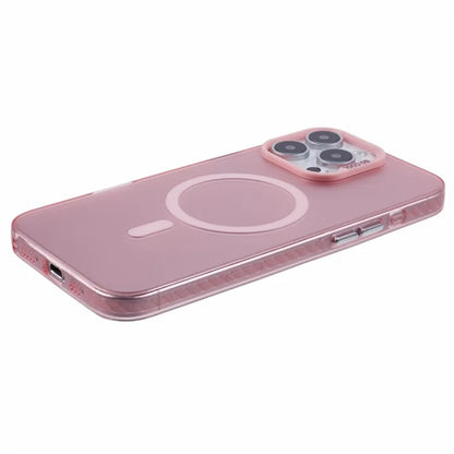 For iPhone 16 Pro Case Compatible with MagSafe Laser Effect TPU+Acrylic Phone Cover