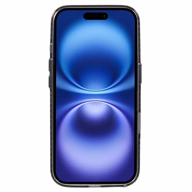 For iPhone 16 Case Compatible with MagSafe Laser Effect TPU+Acrylic Phone Cover