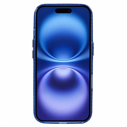 For iPhone 16 Case Compatible with MagSafe Laser Effect TPU+Acrylic Phone Cover