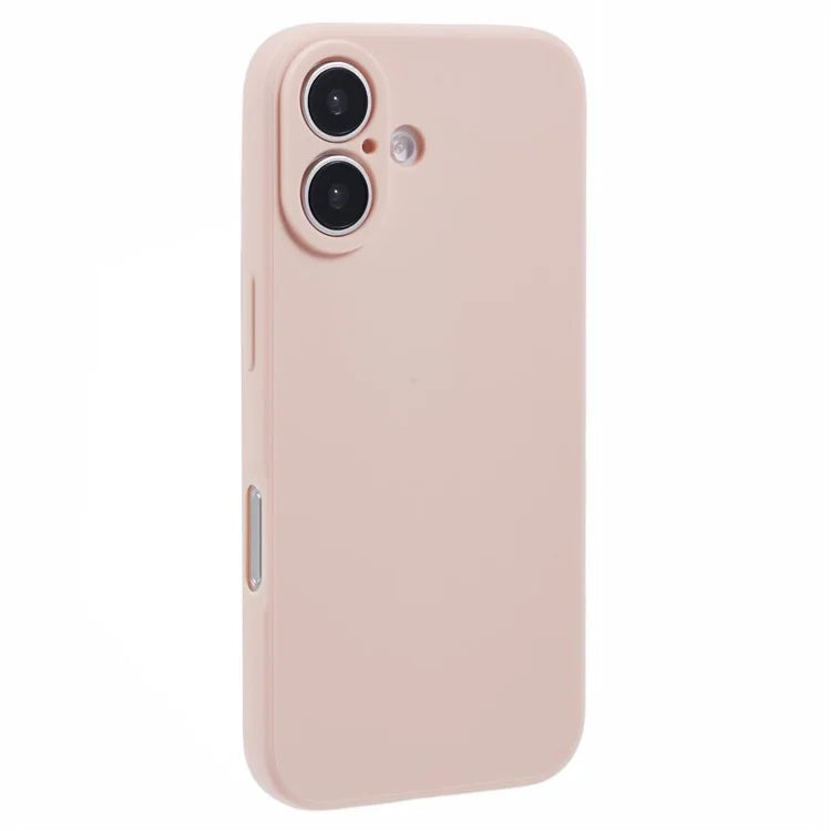 For iPhone 16 Plus Case Precise Cut-Outs Straight Edge TPU Shockproof Phone Cover