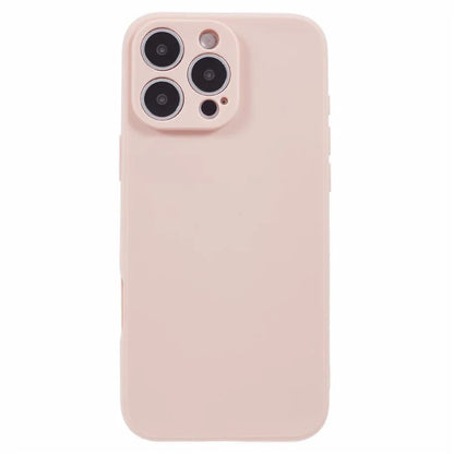 For iPhone 16 Pro Case Precise Cut-Outs Straight Edge TPU Shockproof Phone Cover