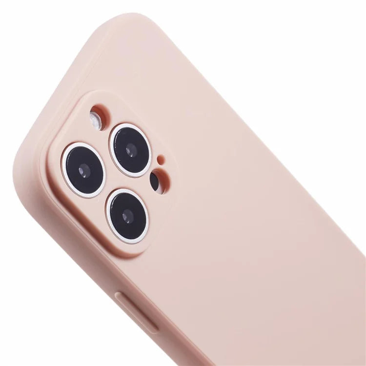 For iPhone 16 Pro Case Precise Cut-Outs Straight Edge TPU Shockproof Phone Cover
