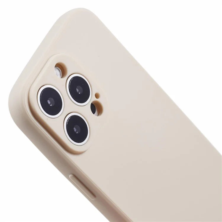 For iPhone 16 Pro Case Precise Cut-Outs Straight Edge TPU Shockproof Phone Cover