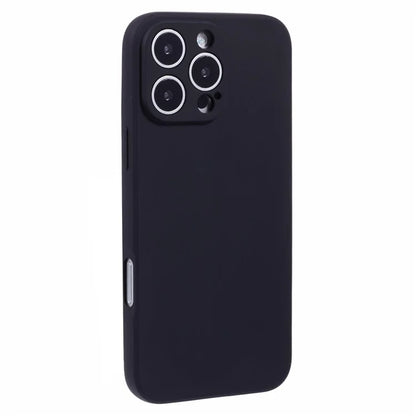 For iPhone 16 Pro Case Precise Cut-Outs Straight Edge TPU Shockproof Phone Cover