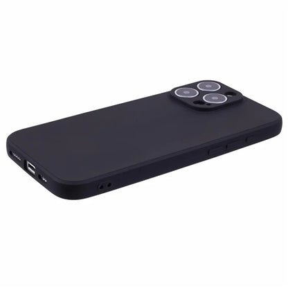 For iPhone 16 Pro Case Precise Cut-Outs Straight Edge TPU Shockproof Phone Cover