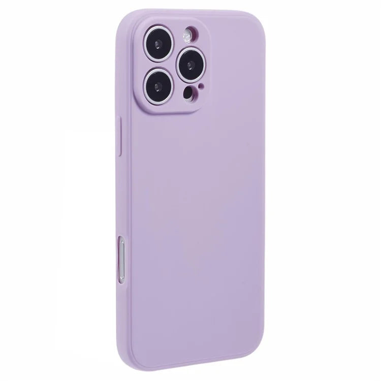 For iPhone 16 Pro Case Precise Cut-Outs Straight Edge TPU Shockproof Phone Cover