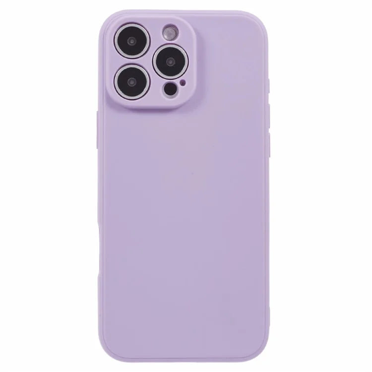 For iPhone 16 Pro Case Precise Cut-Outs Straight Edge TPU Shockproof Phone Cover