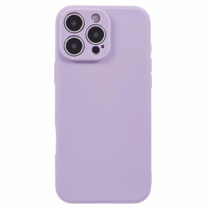 For iPhone 16 Pro Case Precise Cut-Outs Straight Edge TPU Shockproof Phone Cover