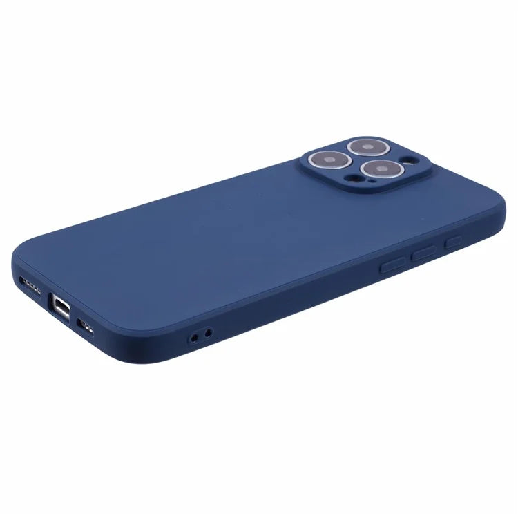 For iPhone 16 Pro Case Precise Cut-Outs Straight Edge TPU Shockproof Phone Cover