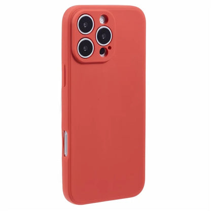 For iPhone 16 Pro Case Precise Cut-Outs Straight Edge TPU Shockproof Phone Cover